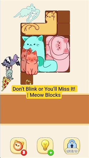 Super fast Meow Blocks run! 🐱⚡