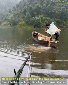 67K views · 25 reactions | Small Boat Big Catch Preparation #FishingTrick #FishFeedingTime #LakeLife #SmallBoatBalance #PeacefulFishing | Deep Dive News | Facebook