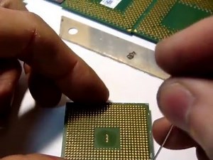 How to restore pins on the CPU pin repair