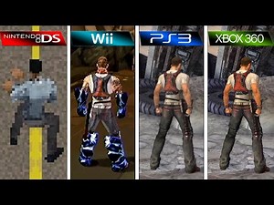 X-Men Destiny (2011) DS vs Wii vs PS3 vs XBOX 360 (Graphics Comparison)