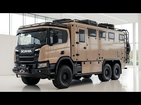 2026 Scania Desert Cruiser 6×6 – Built for the Sahara, But Perfect for You!