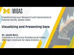 Visualizing and Presenting Data | Dr. Jacob Berv | 2024