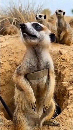 POV: Inside a Meerkat Colony | Body Cam Journey with a Meerkat Underground