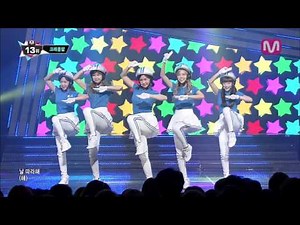 크레용팝_빠빠빠 (Bar Bar Bar by Crayon Pop@M COUNTDOWN 2013.7.25)