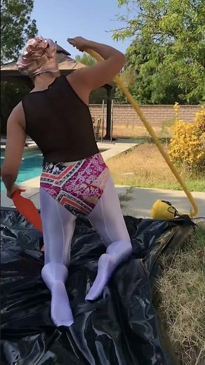 Climbing into a balloon experiment on OnlyFans OnnaLoves