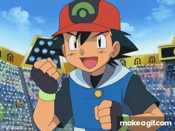 Pokemon - Ash Ketchum on Make a GIF