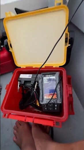 Testing Fishfinder garmin striker vivid 4CV