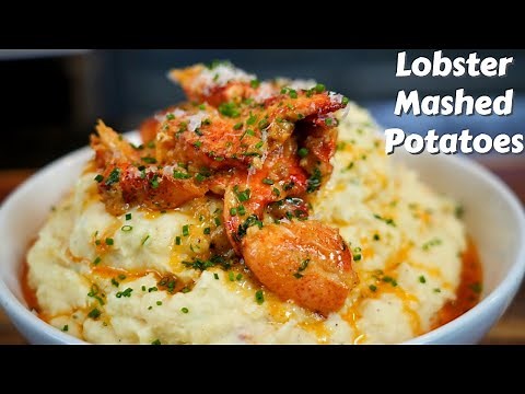 How To Make Steakhouse Quality Mashed Potatoes at Home (Lobster Mash Recipe)