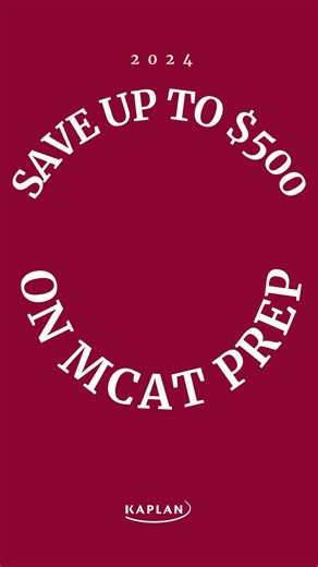 It’s ✨2024✨ and we’re saving money on our MCAT prep for any 2024 MCAT test date! Head here: https://bit.ly/3jnFhEz to check out our class schedules. #mcatprep | Kaplan Health