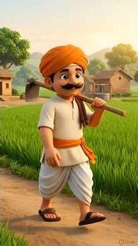 kisan or jungli bhese #kahani #stories 😔