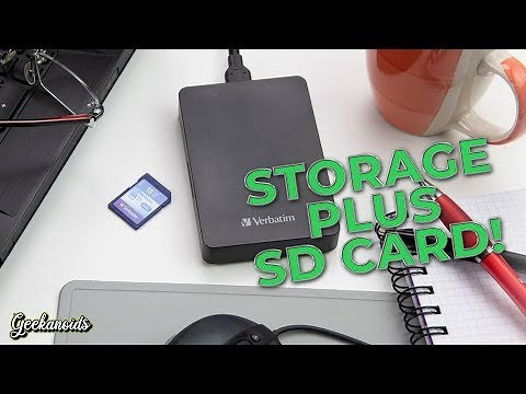 Verbatim Store’n’Go USB 3.0 Hard Drive with SD Card Reader Review