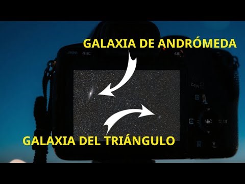Galaxias sin seguimiento - Astrofotografía solo con cámara y trípode