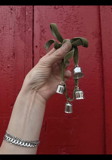 Ringing In The Holidays with Handmade Silver Bells