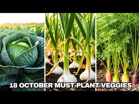 18 October Must-Plant Vegetables You’ll Regret Skipping | Get Ahead in Your Garden This Fall