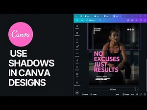 How To Use Shadows in Canva Designs Like a PRO? 🎨🖼🕯
