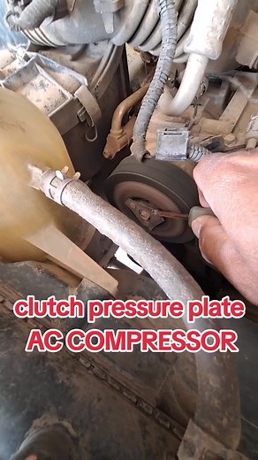 Car AC Compressor Clutch Pressure Plate Repair Tutorial