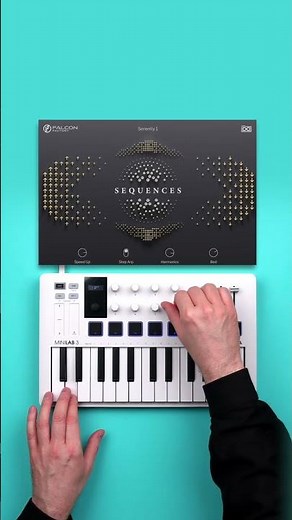 Dreamy arpeggios with UVI Falcon 3. #musicproduction #electronicmusic #synth #sounddesign #ambient