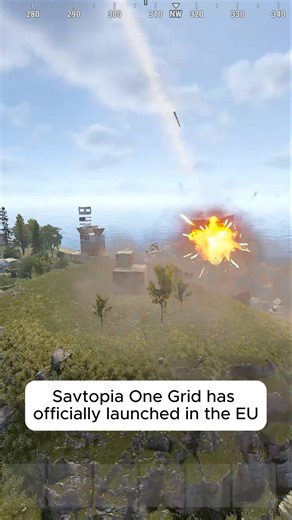 The EU Savtopia One Grid server is now live! #rust #rustpvp #rustserver #fyp #gaming