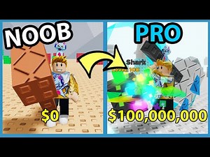 Noob To Pro! Unlocked Max Power Hammer & Mythic Pets! - Roblox Brick Simulator
