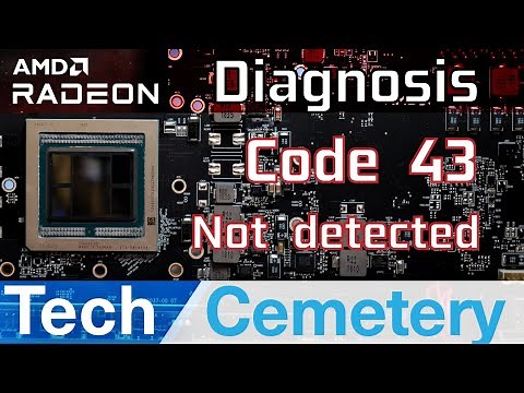 Radeon VII Graphics Card Diagnosis - Not Detected, Code 43