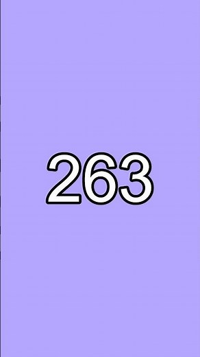 261 To 264! I'm Counting From 261 To 264! Learning to Count in English!