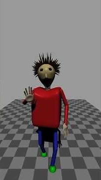 Joseph in his virtual insanity! (Anim8or)