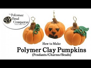 Polymer Clay Pumpkins