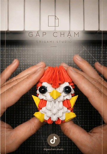 New Paper 02 Chú Chim Cánh Cụt #origami #gapcham #xuhuong