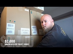 I Paid $127 for $2,100 Worth of Amazon MYSTERY BOXES + Amazon Customer Returns Pallet Unboxing