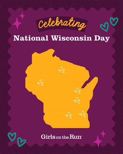 Happy National Wisconsin Day! 🧀 Today, we want to celebrate our wonderful state and the incredible chapters that Girls on the Run shares in Wisconsin. To all the GOTR chapters in Wisconsin, including 🩷 Girls on the Run of the Chippewa Valley 🩷 Girls on the Run Fond du Lac County 🩷 Girls on the Run of Northeast Wisconsin 🩷 Girls on the Run - North Central Wisconsin 🩷 Girls on the Run of Southeastern Wisconsin We want to say a huge THANK YOU for all the amazing work you do for girls across t
