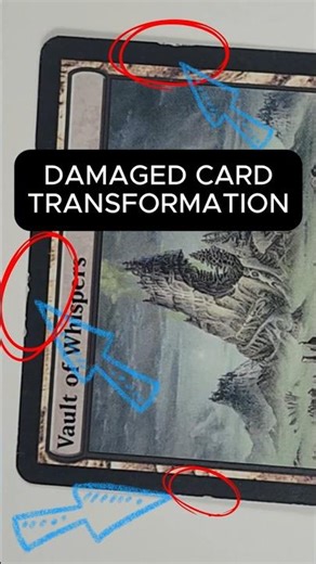 👻 Vault of Whispers 👻 Restoration + Full Art Textless MTG Alter