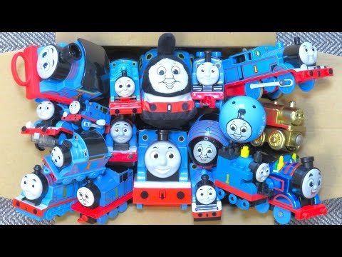 Thomas & Friends Playing with my blue toy collection