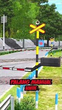 Palang Pintu Apa Ini ?! Perlintasan Kereta Api Manual #perlintasankeretaapi #keretaapi
