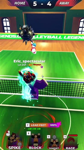 YOGAN X INFINITE LEAD FEET TECH #viral #roblox #volleyballlegends #gaming #robloxfyp #vbl #haikyuu