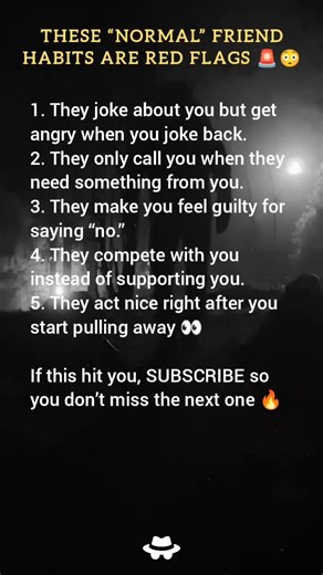 5 HABITS THAT REVEALS FAKE FRIENDS 😱 #shorts