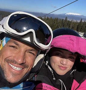 Inside Peter Andre's 'incredible' ski holiday with Princess as they hit the snow