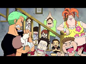 Zoro as a Baby Sitter 🤣 | One Piece English dub