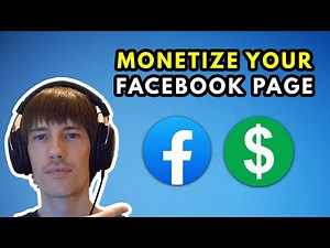 How to MONETIZE your Facebook Page (2022 Tutorial)