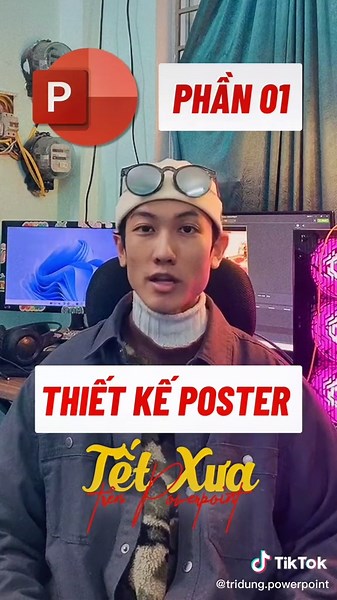 Thiết kế Poster Tết xưa #ellastudy #TetHungKhoi #TikTokTet2022