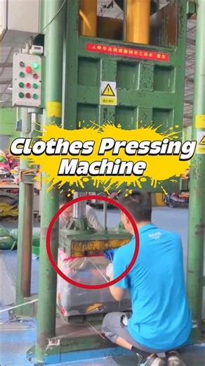 Clothing Compression Process #shorts #clothing