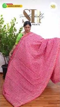 Chanderi Sarees with Maheshwari Borders | Elegant Handloom Fusion Weaves | Jejis Vlogs