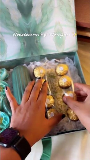 Teal Aesthetic Housewarming Hamper 💙🌿 | Gift Ideas