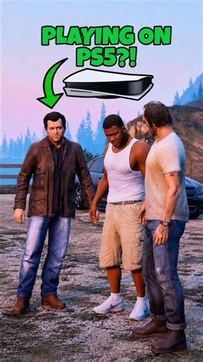 🤩Playing GTA 5 on PS5!!