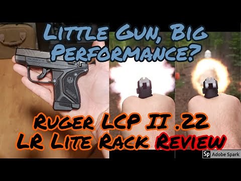 Ruger LCP II .22LR Lite Rack Full Review
