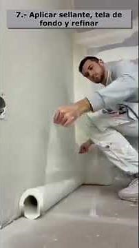 Como pintar una habitación modo profesional. #pintar #bricolaje #pintura