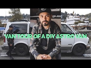 Van Tour of a Stealth Astro Campervan | Vanlife