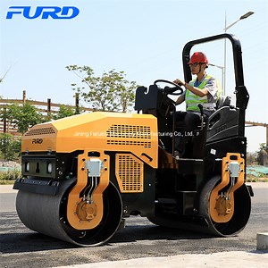 [Hot Item] Full Hydraulic 3ton Vibratory Double Drum Road Roller Compactor