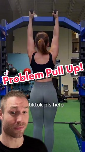 Fixing the problem pull up! #pullup #gym #fitness #workout