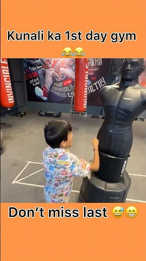 Kunali ka 1st day in gym 😂😂 ll Sourav Joshi vlogs ll #youtubeshorts #shorts