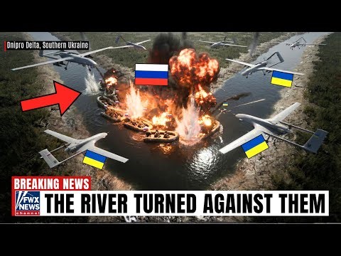 Russian Forces Attempt Night River Crossing — Ukraine Turns the Delta Into a Kill Zone!